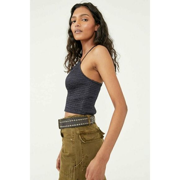 NWT Free People Right on Time Camisole in Black, Size Small - Picture 4 of 16